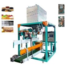 Automatic Wood Pellet Packaging Machine with Electronic Quantitative Weighing Scale