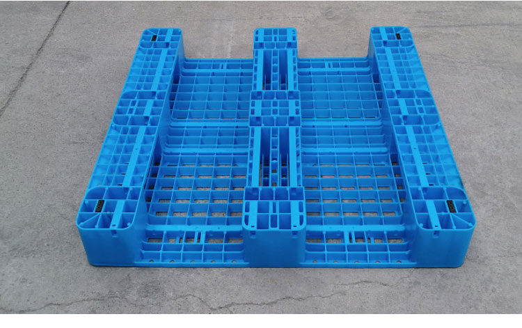 KL virgin plastic pallet logistics Grid plastic tray use to Forklift plastic pallet, fold pallet/