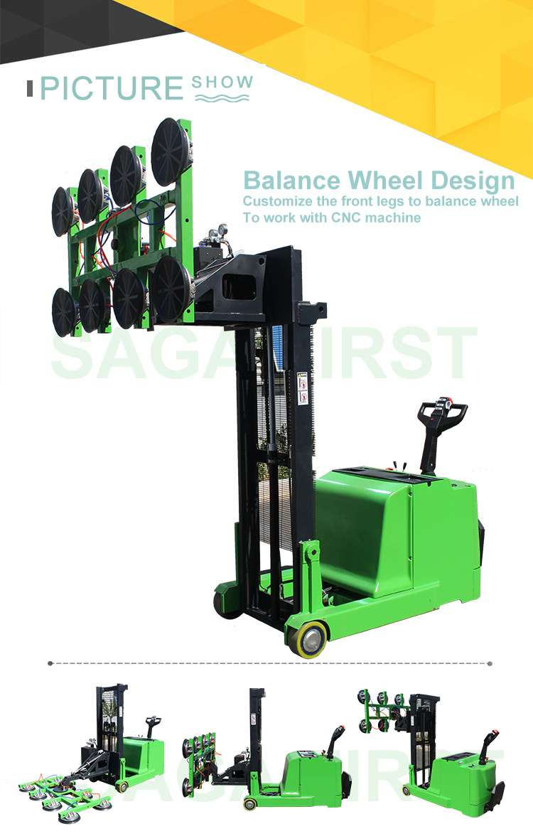 1 Ton Vacuum Suction Cup Lift For Heavy Steel Plates, Granite, And ...