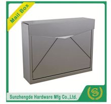 SMB-061SS High Quality German Embedded Rustproof Wall Mount Locking Mailbox