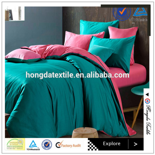 hotel home plain color egyptian cotton bedding set