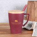 Animal matte colorful coffee mug