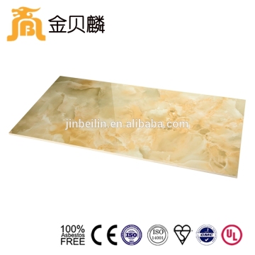 Thermal insulation stone imitation fiber cement board