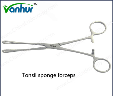 Laryngoscopy Instrumets Tonsil Sponge Forceps