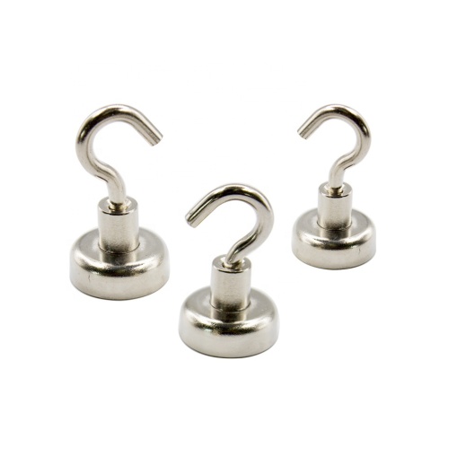 Dia25mm round base magnetic hooks