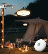 Charging Ceiling Camping Light with Flashing LED and Outdoor Tent Atmosphere Lights