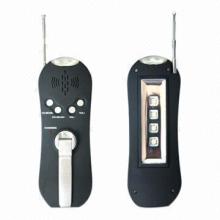 Flashlight Radio/LED Radio with Digital Tuning System and Alarm Function