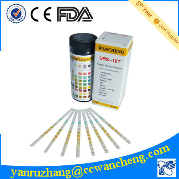 10 parameters universal test strips