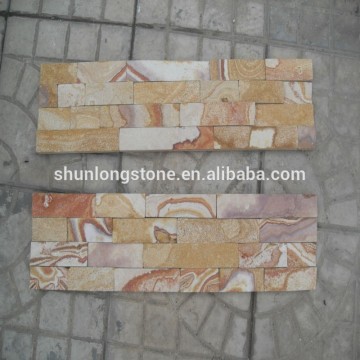 Yellow culture stone,Yellow wall cladding,Yellow sandstone cladding
