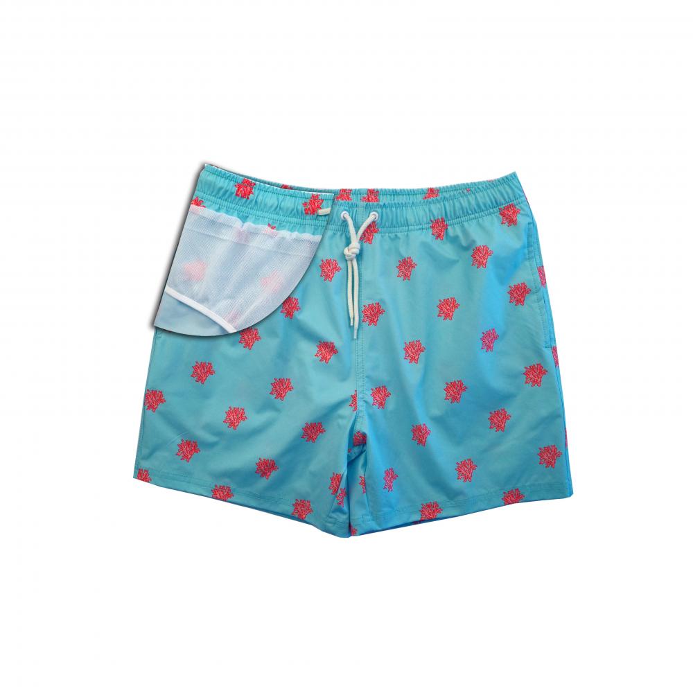 Aangepaste afdrukken Snel droge droge strandkleding shorts