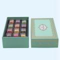 Rigide kartonnen dozen 12 macarons aangepast logo