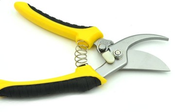 Garden Scissor bypass Orchard tool secateur bonsai Shrub trim Shear pruning cut anvil Branch Hand pruner Plant tree graft cutter