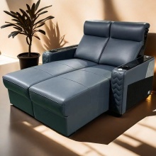 Luxury Home Theater Seating: Automatic Recliners and Leather Sofas