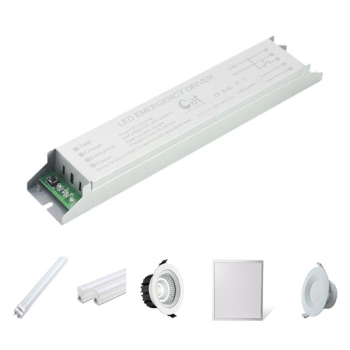 LED emergency unit for vaportight light