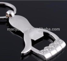 Zinc alloy thumbs-up bottle opener key chains
