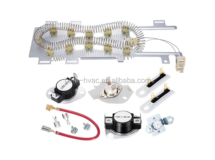 dryer heating element with thermostat heat element 8544771 & 279973 & 3392519 & 279816 electric heating element