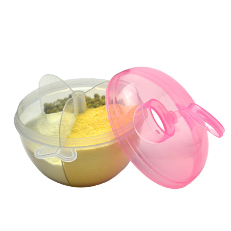 Easy To Carry Pumpkin Shape Baby Milk Powder Dispenser Container Travel