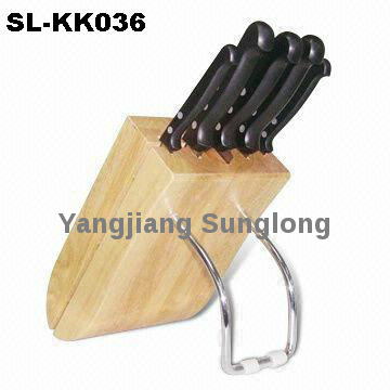 Stainless steel kitchen knife set KK036