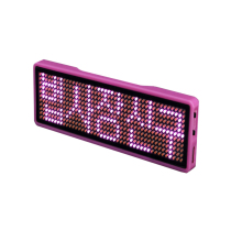 Flashing LED Light Name Badge for Screen Advertising Board
