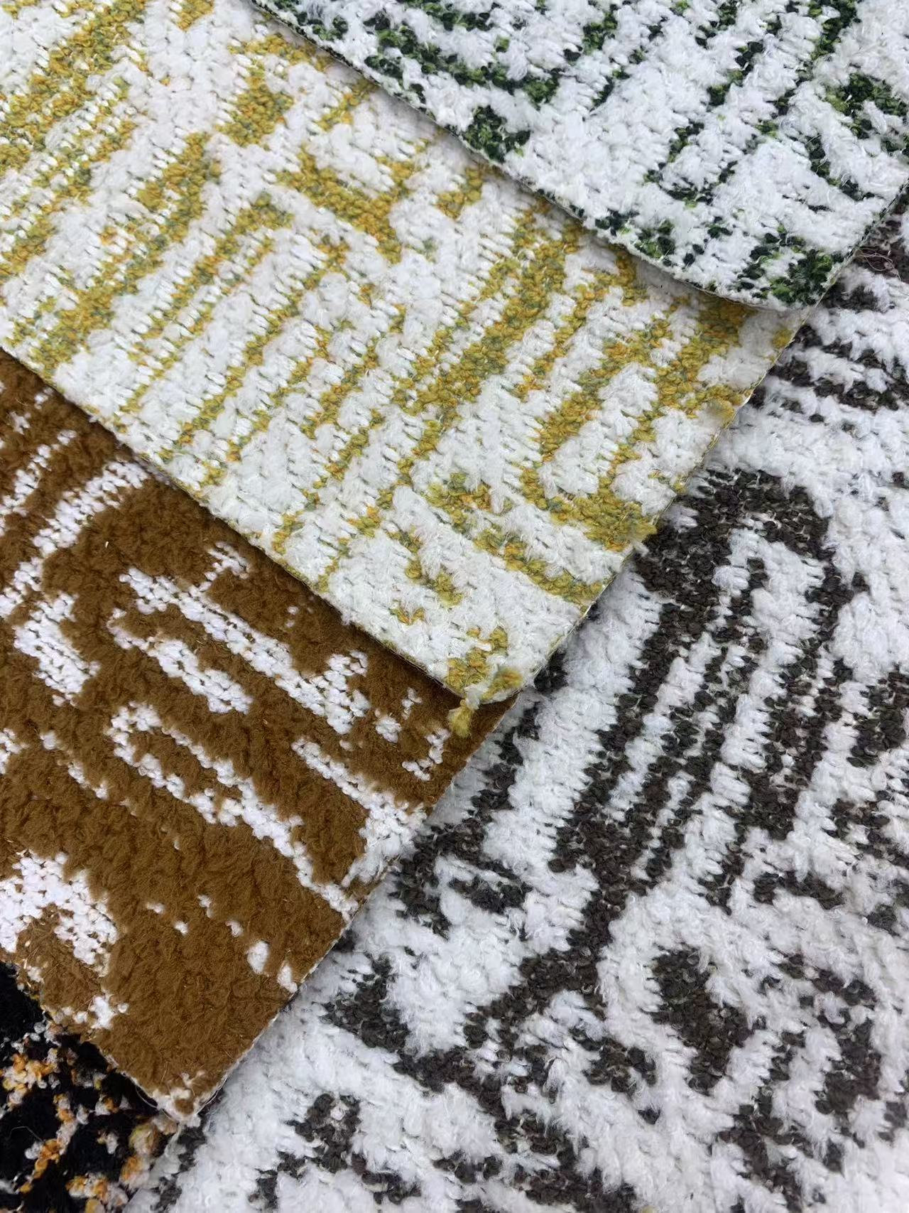 Tissu d'ameublement géométrique Geometric Upholstery Fabric