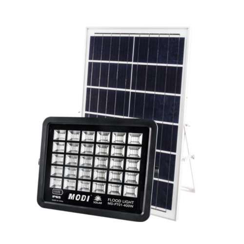 Solar floodlight safety light for courtyard