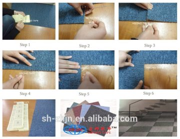 Waterproof carpet seaming tape for carpet tiles