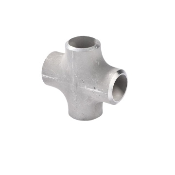 Pipe Fittings, Cross, Stainless Steel Large Diameter, Equal Cross