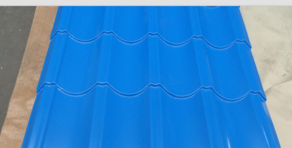 Colored Coated Corrugated Metal Roofing