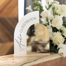 Custom Arch Acrylic Table Number Search