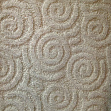 Machine Tufted Office Capet Tiles ,  Wool Blend Carpet For Leisure Places