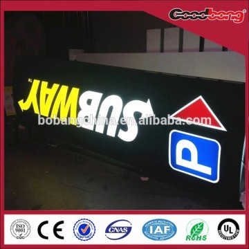 Acrylic Luminous Aluminum LED Signage