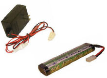 Airsoft Gun Battery Nimh Battery Packs With 9.6v High Capacity