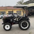 Tracteur agricole de 60 ch 4 roues motrices avec chargeur frontal