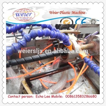 PE spiral /cable spiral /cable pe spiral wrapping band making machine