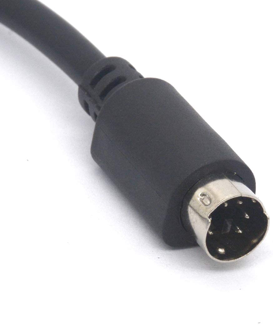5 Pin MIDI Male to 6 Pin Mini Din Female Adaptor for Mouser AT Keyboard