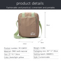 Canvas chest bag messenger shoulder bag