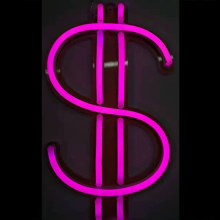 DOLLAR LED NEON SIGN