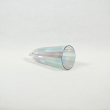 Seven Color Crystal Singing Bell - Handmade Titanium Quartz Meditation Instrument