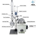 Lab 10L glass distillation chemical rotary evaporator