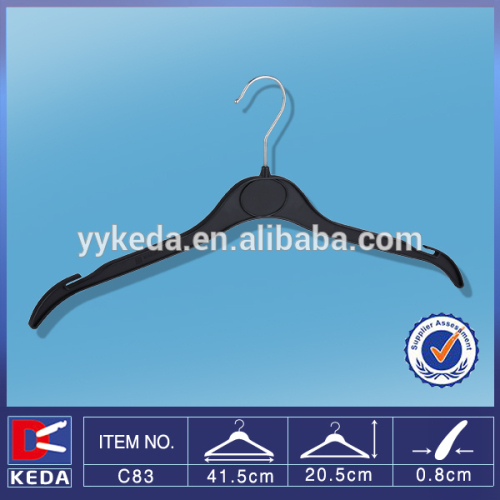 bulk black plastic clothes hangers for shirt