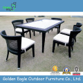 Rattan Dining Round Table and Chair sets