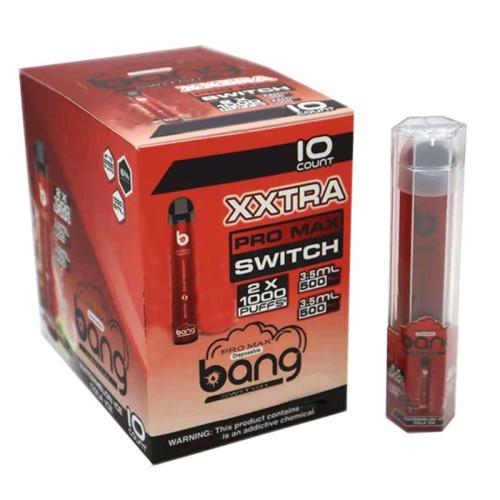 Bang Switch 2000 Puffs Desechable Pods