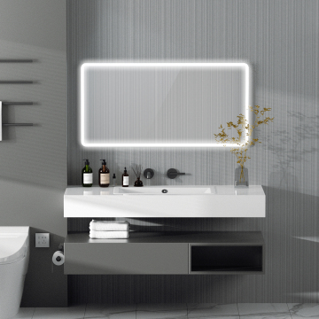 LED Bathroom Mirror Dimmable Wall Mounted