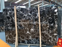 Centry Black Ice Flower marble slabs