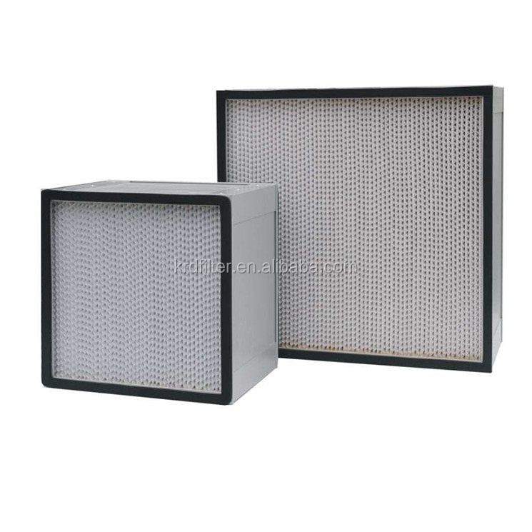 air filter 0.3um H14 air filter hepa filter for air purifier