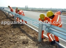 Highway Guardrail/Hot Dip Galvanized Steel Guardrail/Steel Beam Guardrail