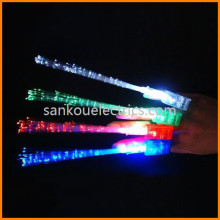 Flashing Finger Light with Fiber, Flashing Fiber Optic Finger Light, Laser Finger Beams, Flashing Finger Light, LED Finger Beams