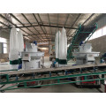 High efficiency lines for production of wood pellets