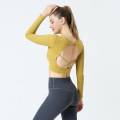 Yoga Long Sleeve T-Shirt fir Fraen