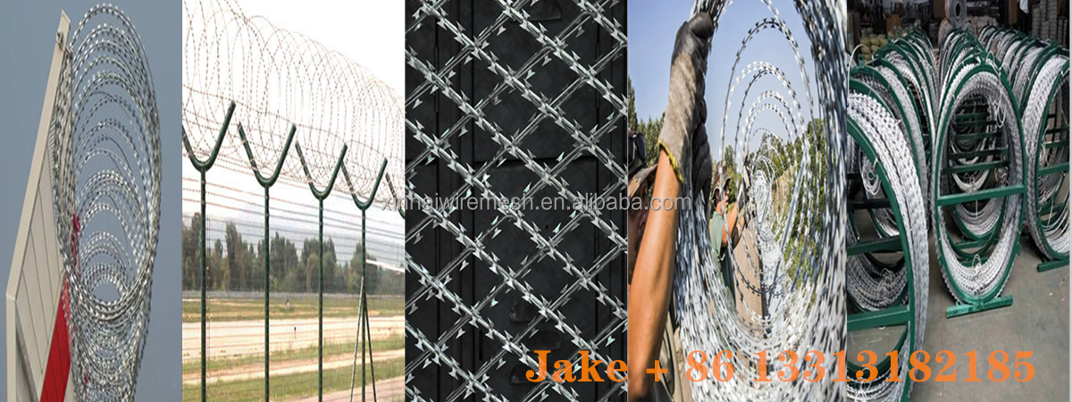 Cbt65 Galvanized Razor Barbed Wire Coil Cbt65 Galvanized Razor Barbed Wire Coil